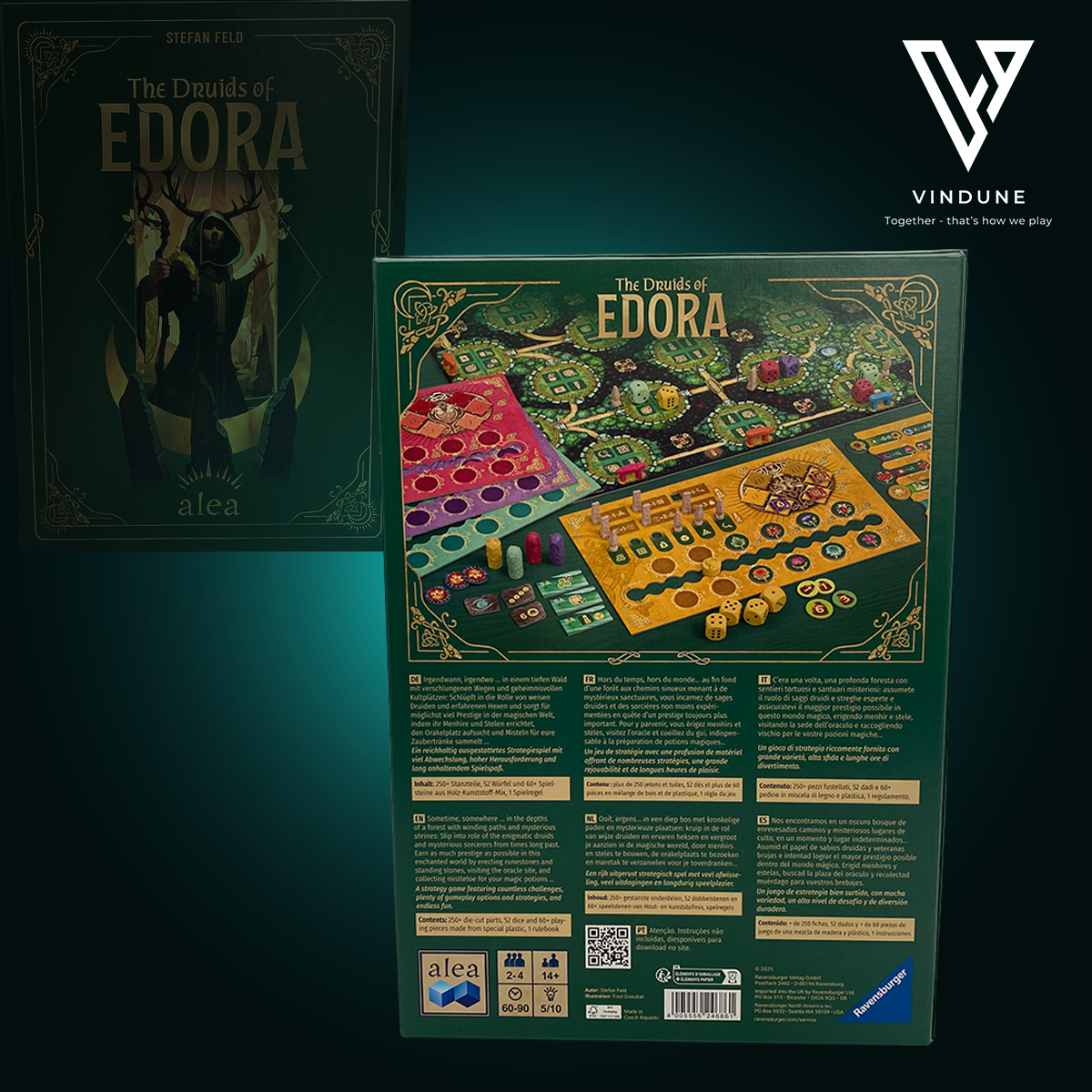 The Druids of Edora - Brettspiel von Ravensburger - [Ausstellungsstück] - neuwertiger Zustand