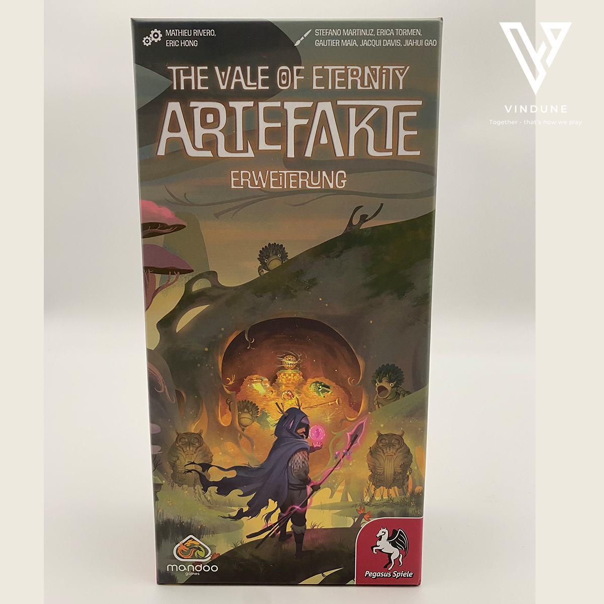 The Vale of Eternity: Artefakte [Erweiterung] - Brettspiel von Pegasus Spiele - [Ausstellungsstück] - neuwertiger Zustand