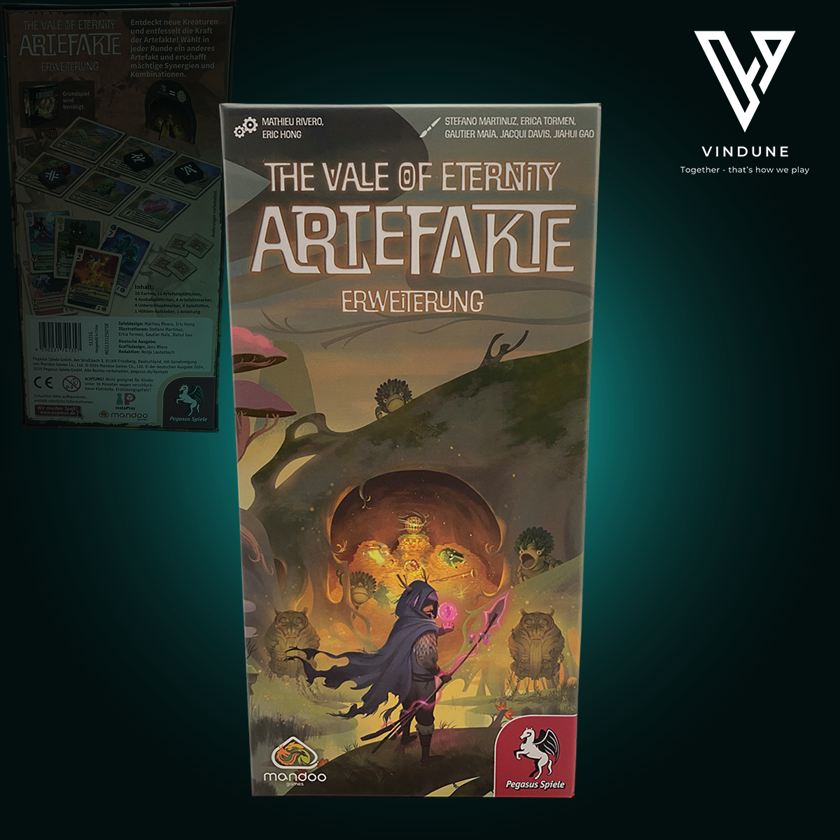The Vale of Eternity: Artefakte [Erweiterung] - Brettspiel von Pegasus Spiele
