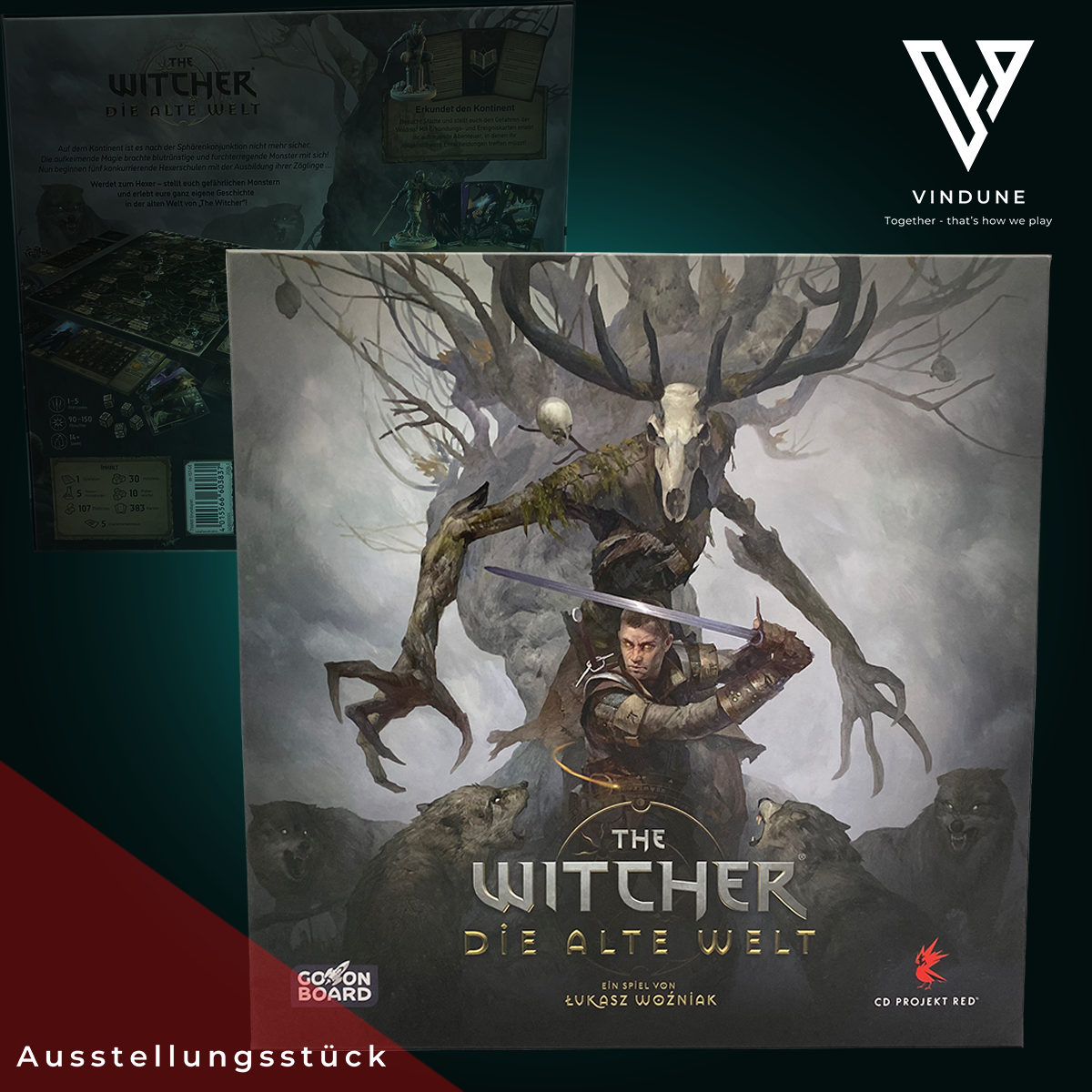 The Witcher: Die Alte Welt - Brettspiel von Go On Board - [Ausstellungsstück] - neuwertiger Zustand