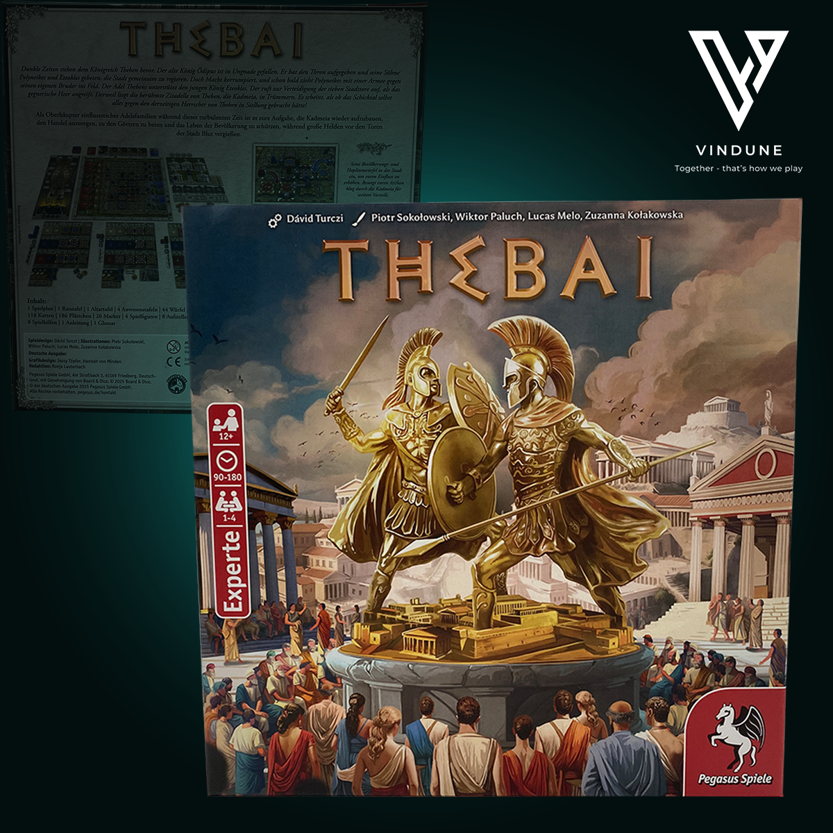 Thebai - Brettspiel von Pegasus Spiele