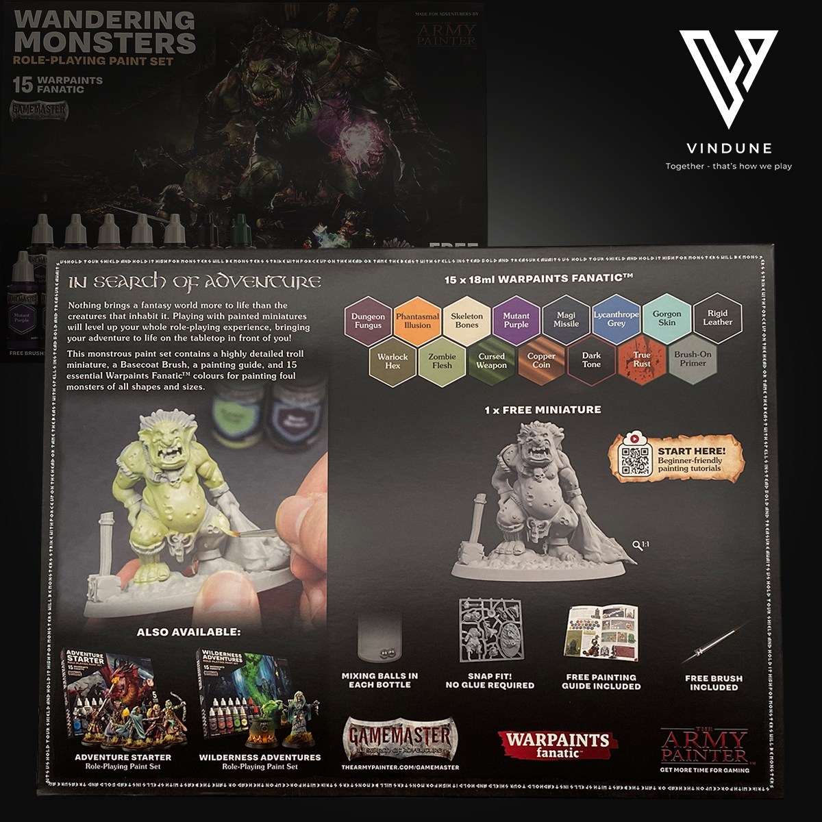 Gamemaster: Wandering Monsters Role-playing Paint Set - von The Army Painter