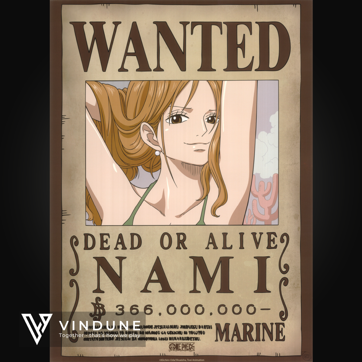 ONE PIECE - Poster 52x38 - Wanted Nami Wano