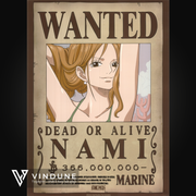 ONE PIECE - Poster 52x38 - Wanted Nami Wano