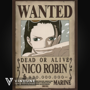 ONE PIECE - Poster 52x38 - Wanted Nico Robin Wano