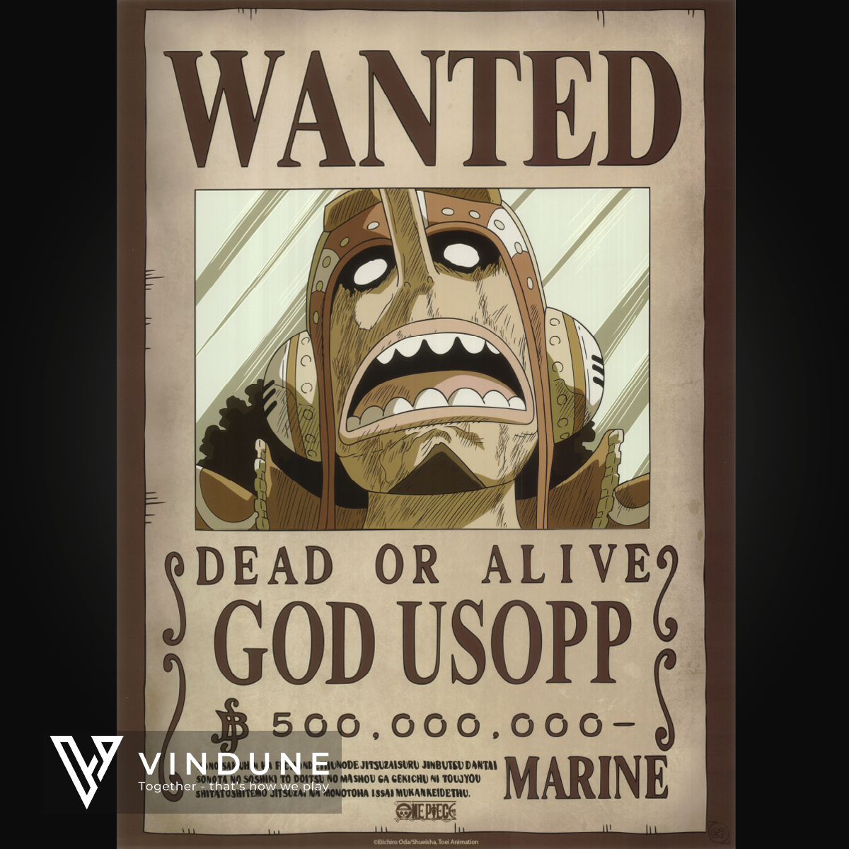 ONE PIECE - Poster 52x38 - Wanted Usopp Wano