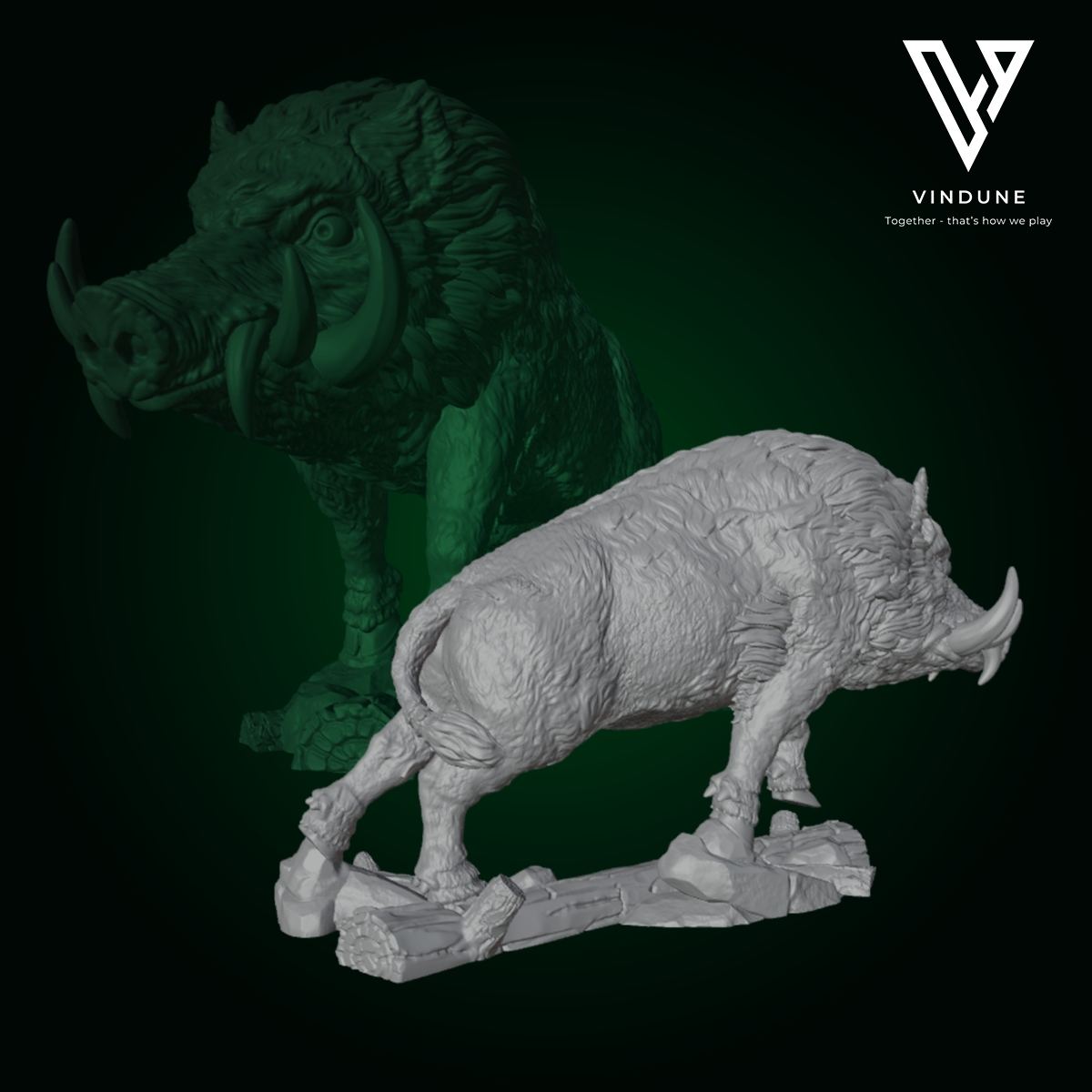 Wildschwein (Wild Boar) - von Dungeon Dog