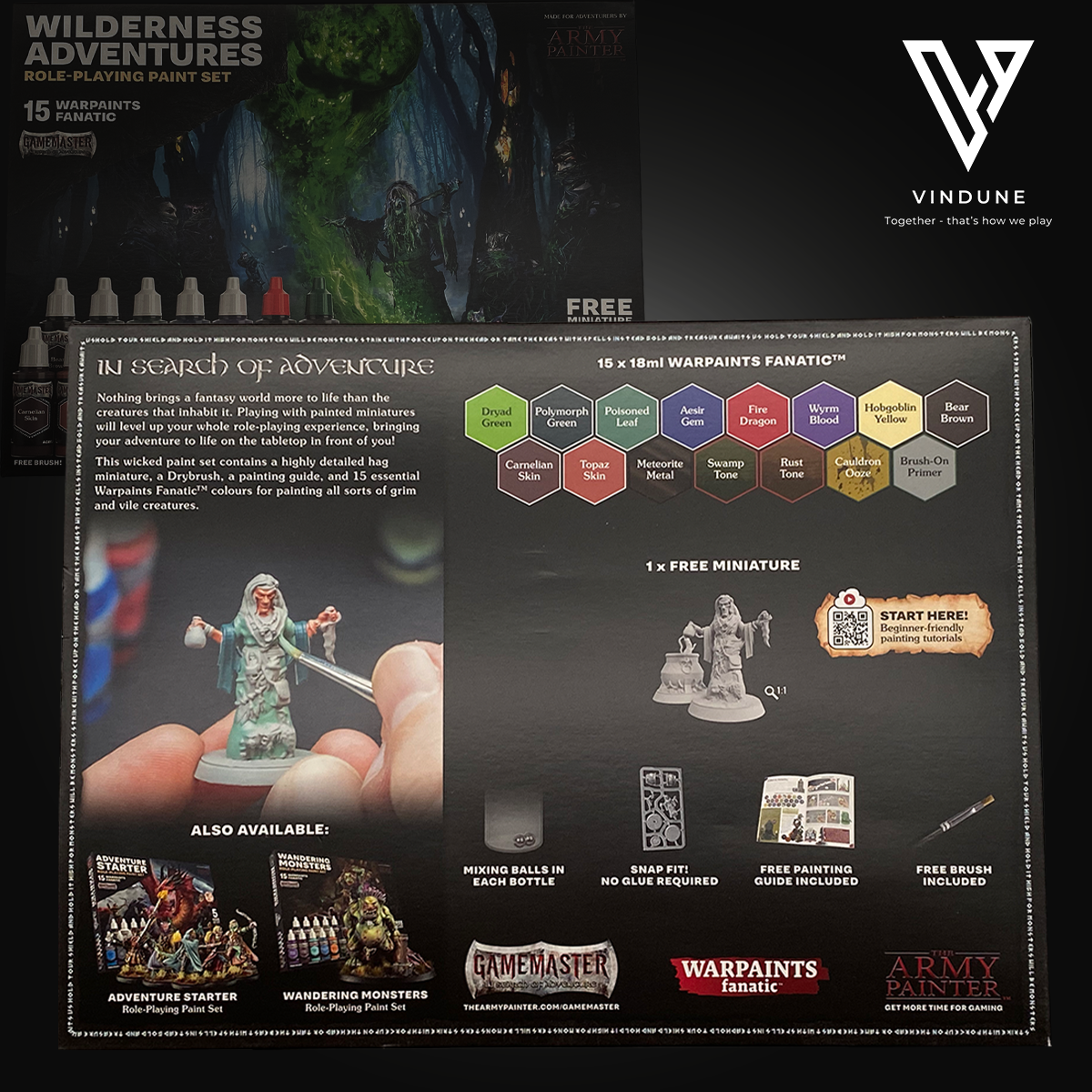 Gamemaster: Wilderness Adventures Starter Role-playing Paint Set - von The Army Painter