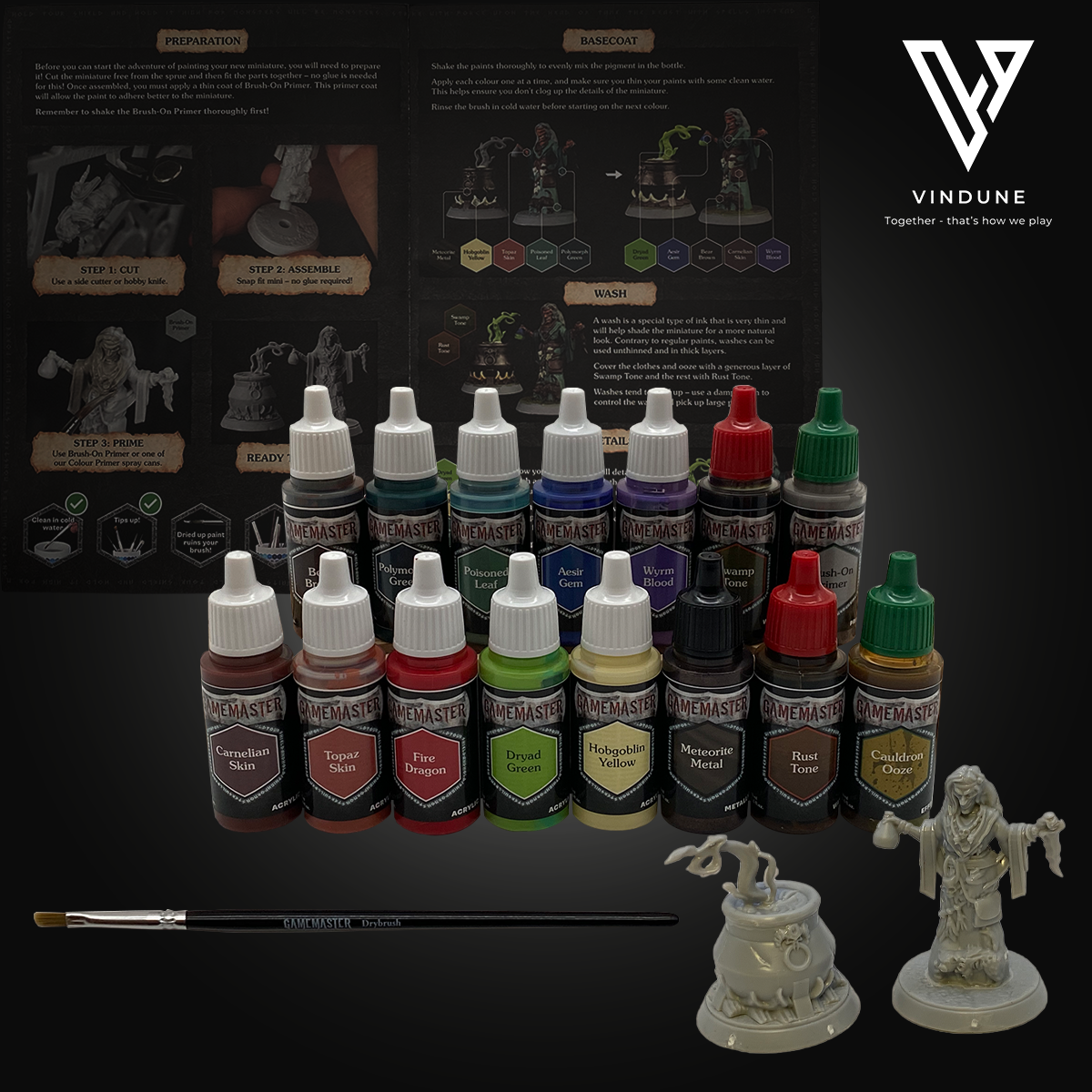 Gamemaster: Wilderness Adventures Starter Role-playing Paint Set - von The Army Painter