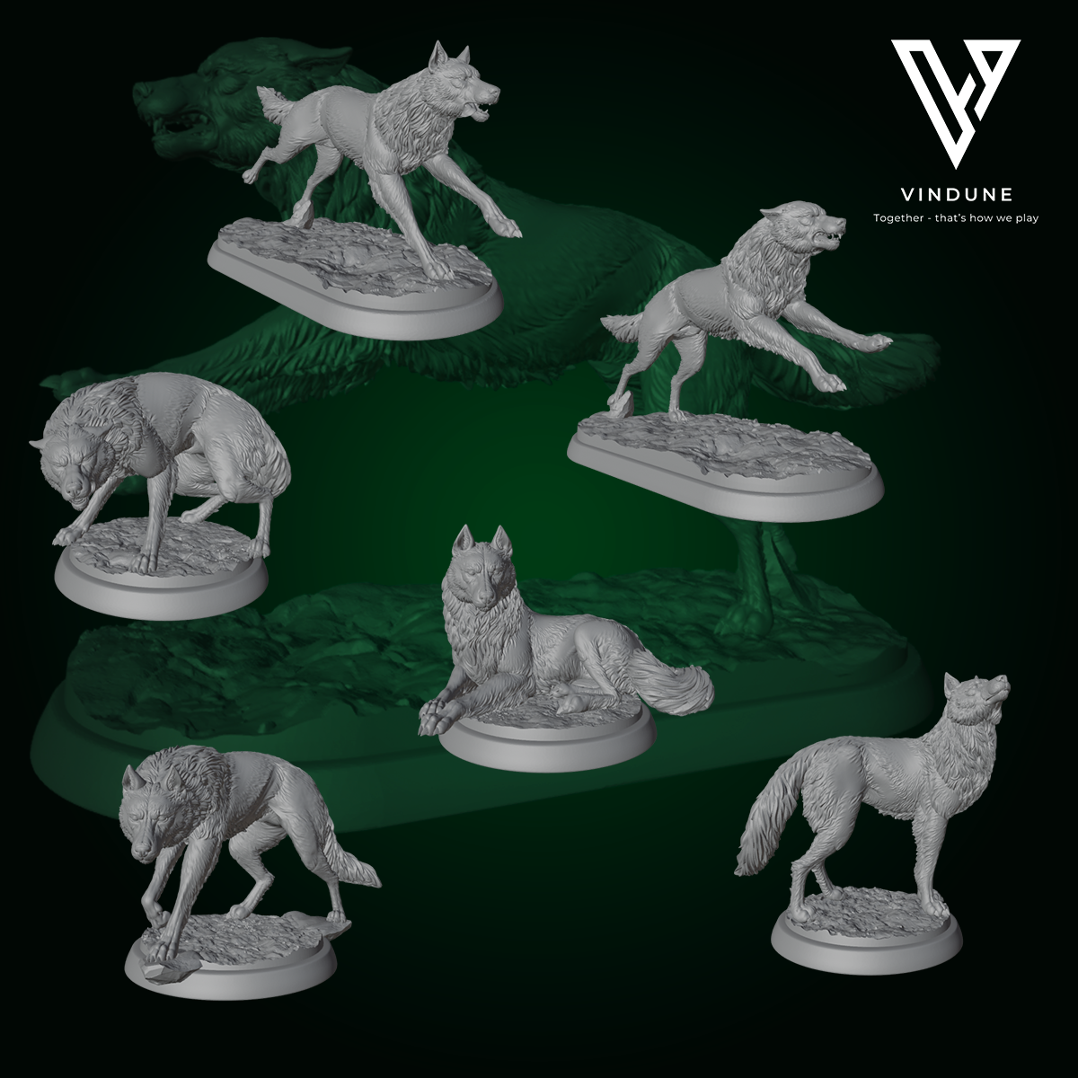 Wolf 1-6 (Wolf) - von White Werewolf Tavern