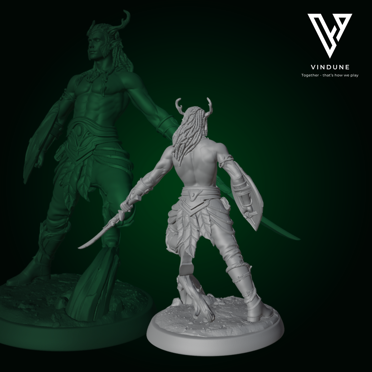 Waldelf 6 (Forrest Elve / Sword Warrior) - von White Werewolf Tavern