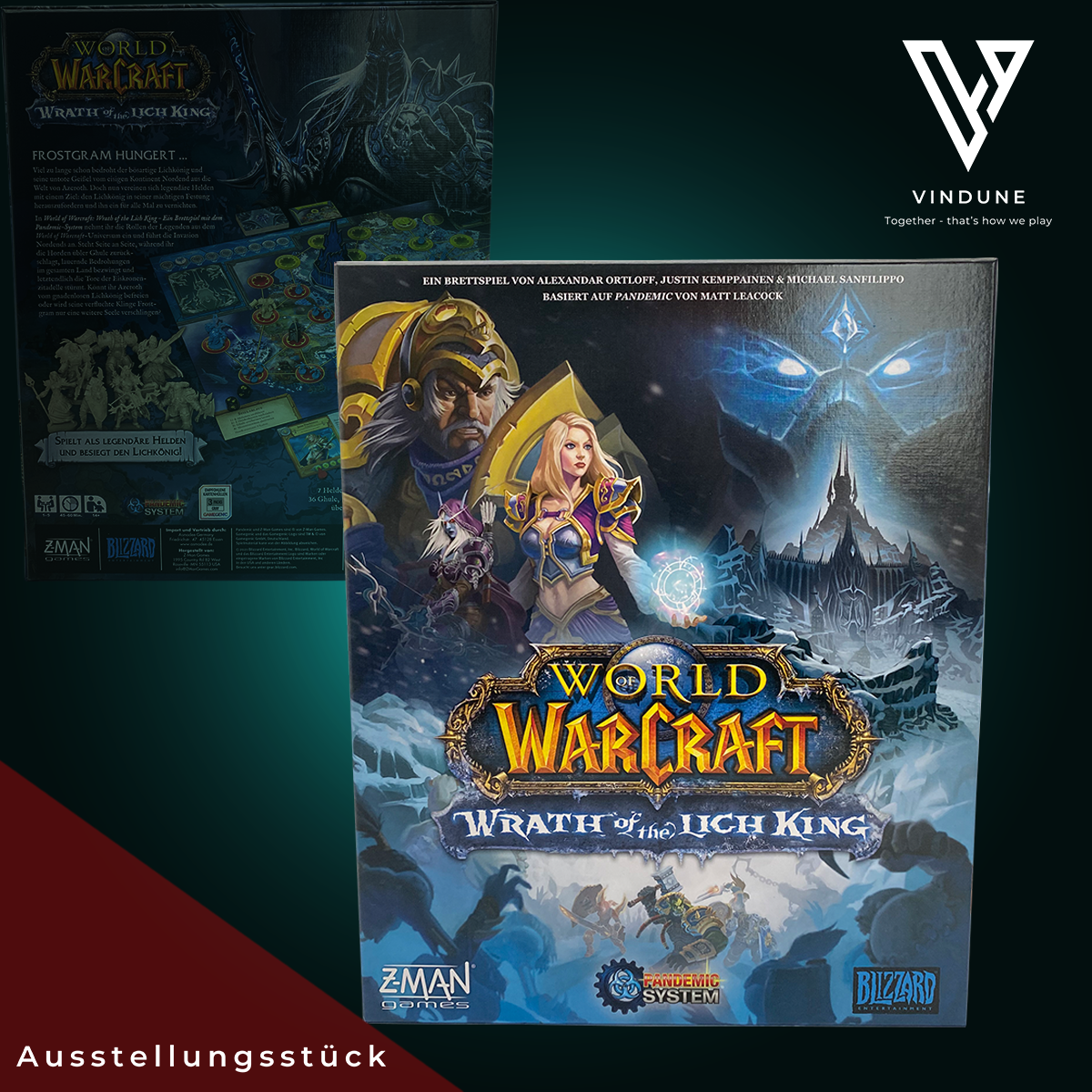 World of Warcraft: Wrath of the Lich King - Brettspiel von Z-Man Games - [Ausstellungsstück] - neuwertiger Zustand