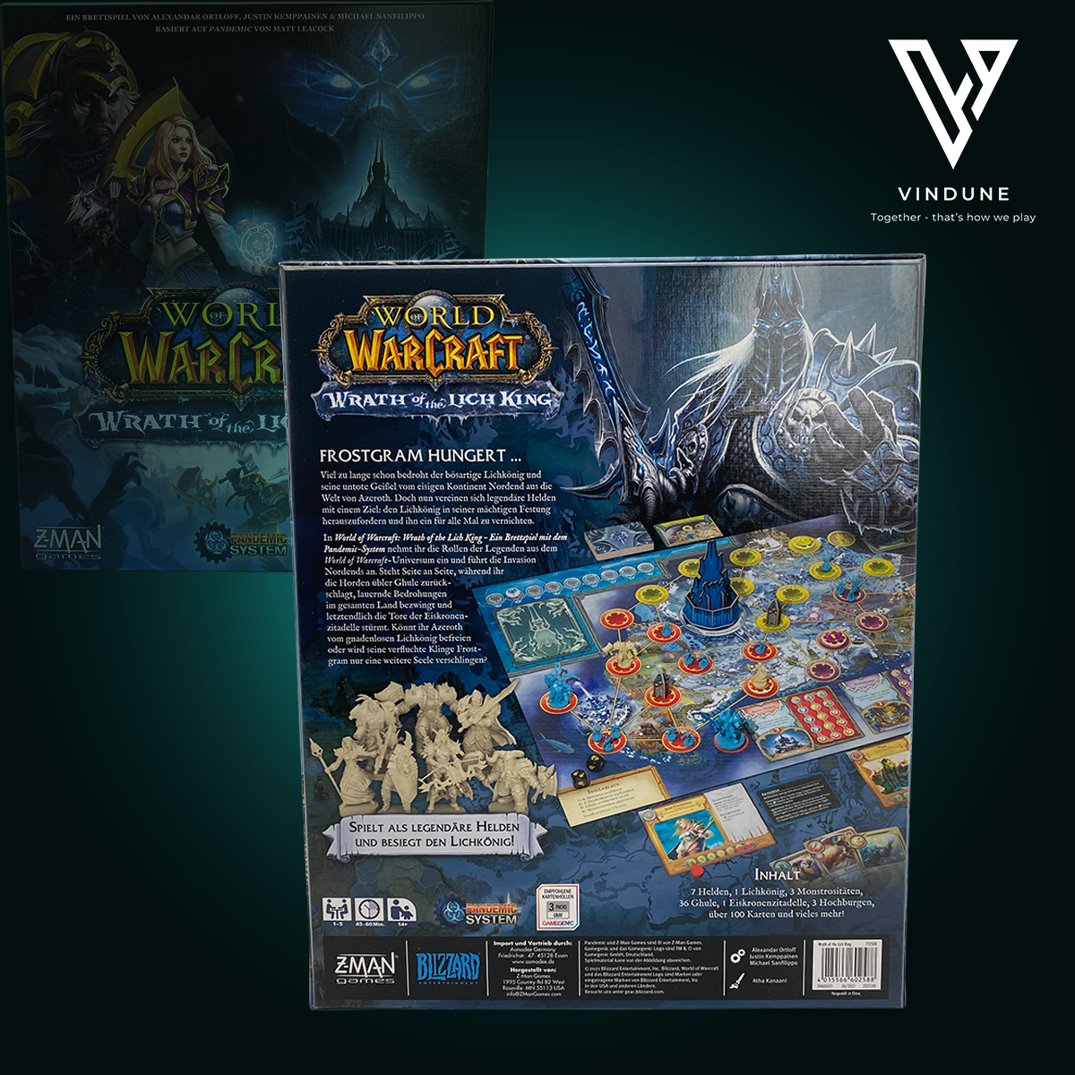 World of Warcraft: Wrath of the Lich King - Brettspiel von Z-Man Games