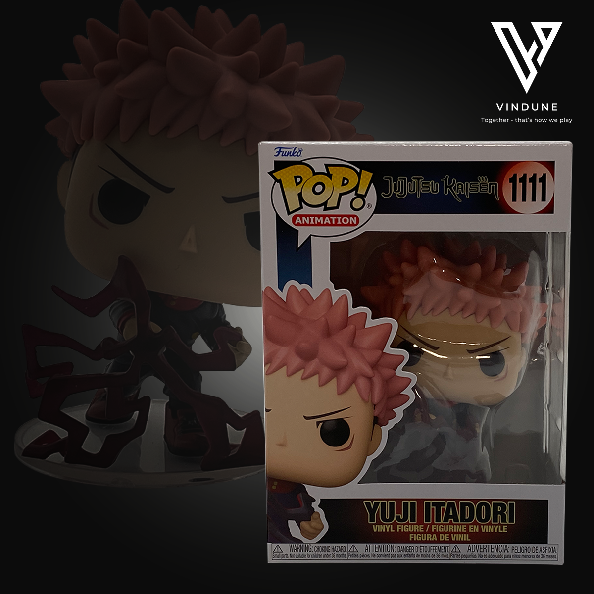 Funko POP! Animation Jujutsu Kaisen - Yuji Itadori - Nr.: 1111