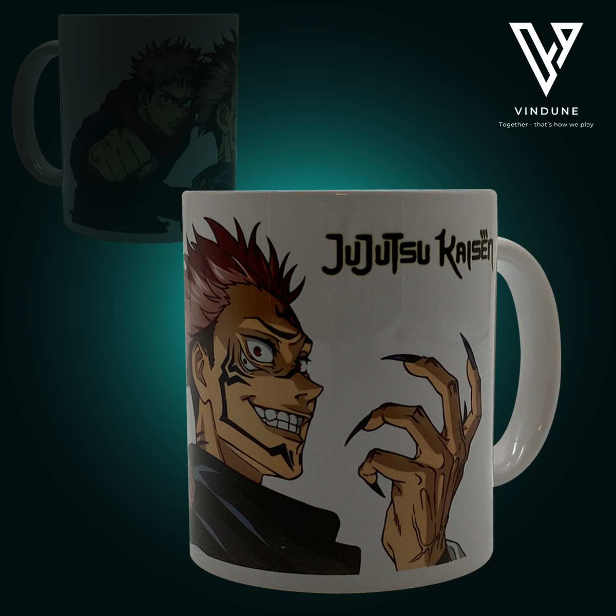 Tasse Yuji & Sukuna - Jujutsu Kaisen