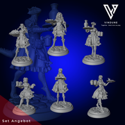 Wirtshausmädchen Set (Tavern Folk Set) - aus der Reihe The Unsung Heroes von White Werewolf Tavern