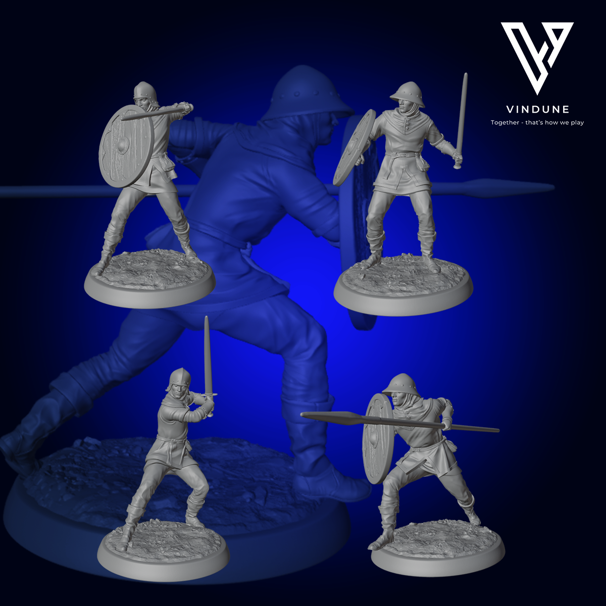 Stadtgardist 1-4 (City Guard) - von White Werewolf Tavern