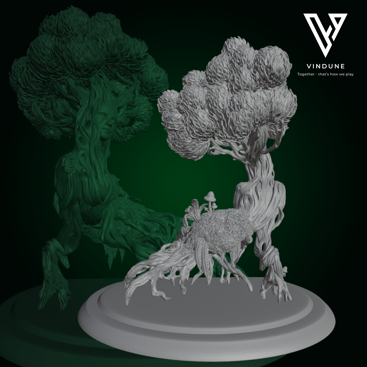 Wandernder Baum (Wandering Tree) - von White Werewolf Tavern