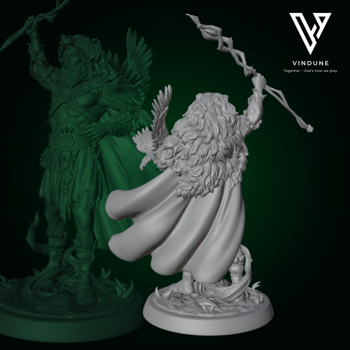 Druide Set (Rafinus Grim / Rafinus Ursa Werebear) (Druid Set) - aus der Reihe Circle of Druids von White Werewolf Tavern