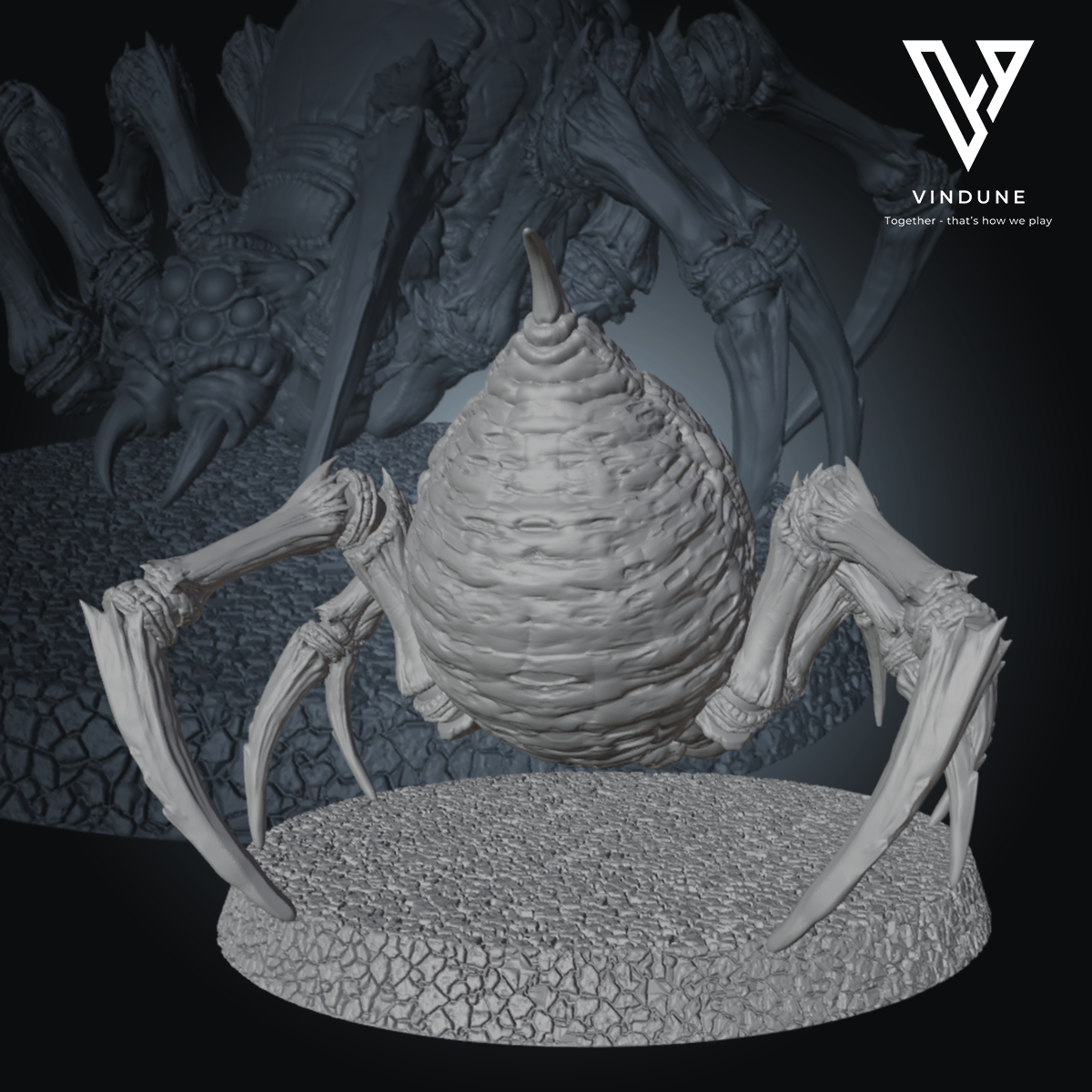 Riesenhöhlenspinnen Set (Boss) - (Giant Cave Spider Set) von Dungeon Dog