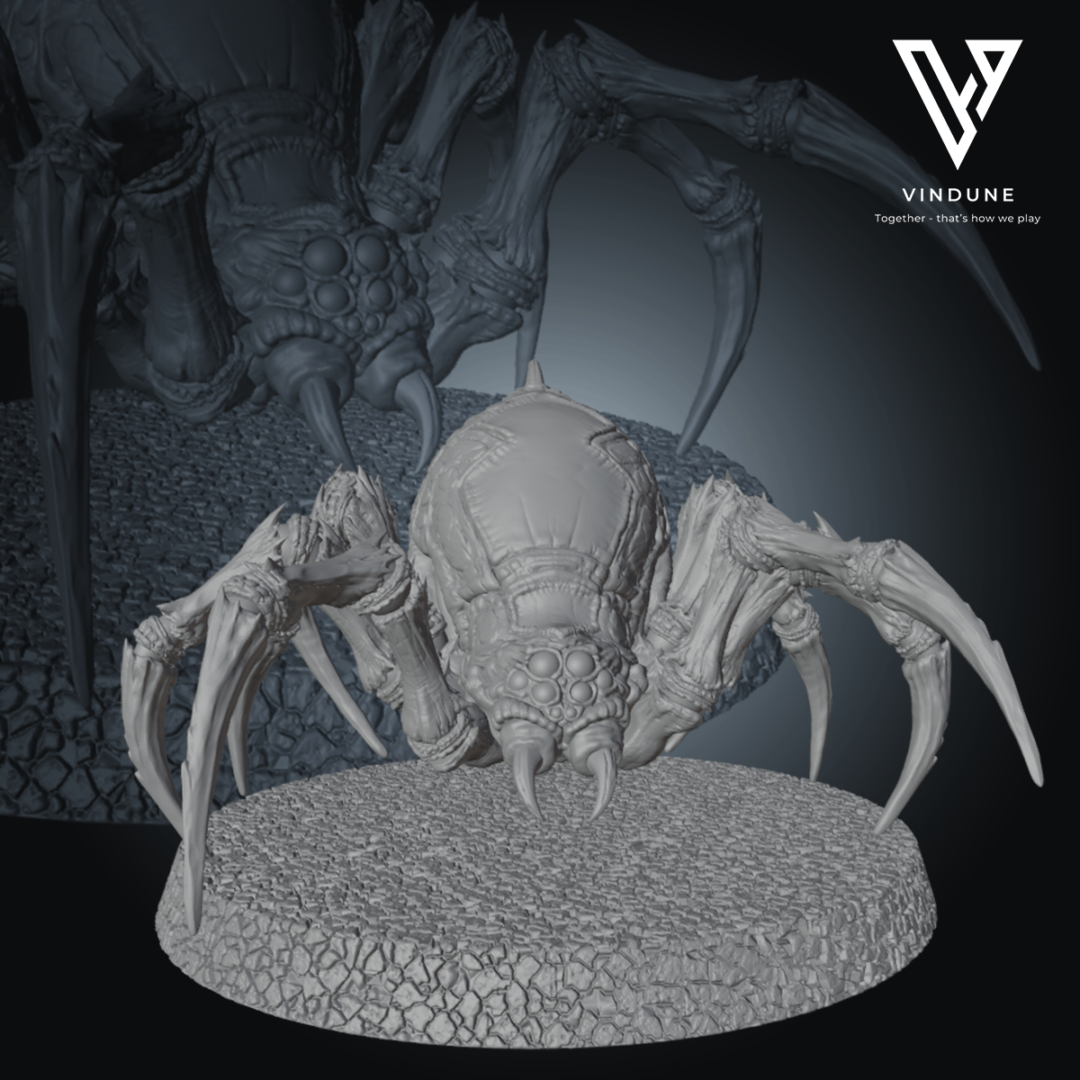 Riesenhöhlenspinne A-C (Boss) - (Giant Cave Spider) - von Dungeon Dog